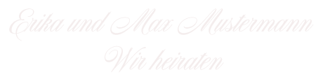wir lassen uns trauen.de unter wirlassenunstrauen.de